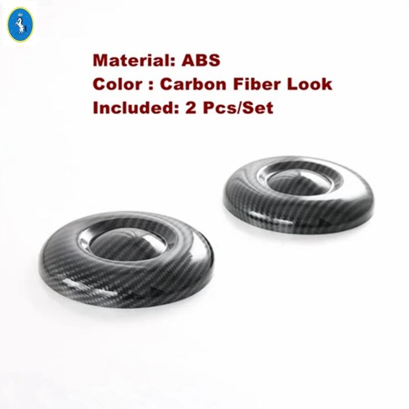 Накладка на динамик двери / воздуховод на приборной панели / панель переключения передач из углеродного волокна для BYD Atto 3 Yuan Plus - 2024 Салон автомобиля