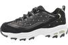 Skechers D'Lites, Женские черные кроссовки