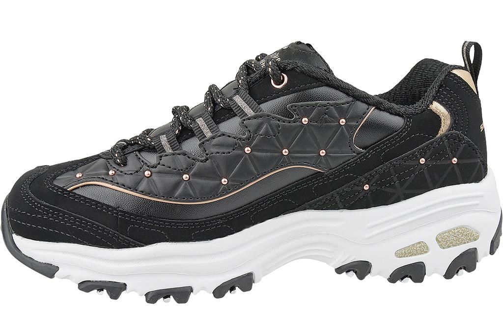 Skechers D'Lites, Женские черные кроссовки