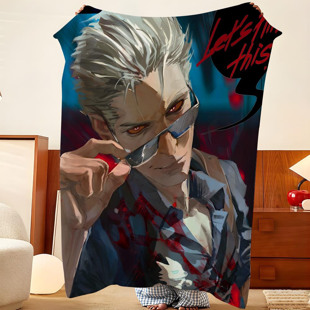 Игровое одеяло R-Resident E-Evil Throw из фланели, легкое, уютное, прочное, моющееся, милое, классное