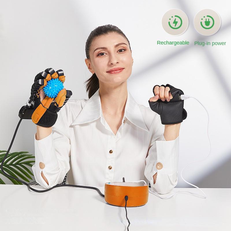 Automatic Hand Rehabilitation Trainer Intelligent Rehabilitation Robot Glove Elderly Stroke Hemiplegia Finger Exercise Equipment