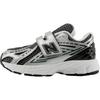 1906 Comfortable Soft Breathable Low-Top Walking Shoes Baby Shoes Silver Black IV1906CG