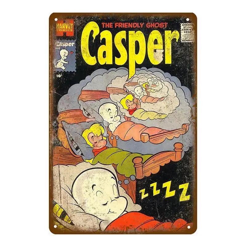 Винтажные металлические знаки с изображением мыши из комиксов, вывески, плакаты, пабы, металлические таблички, ретро-детские комнаты, домашняя спальня, гостиная, настенное искусство, декор