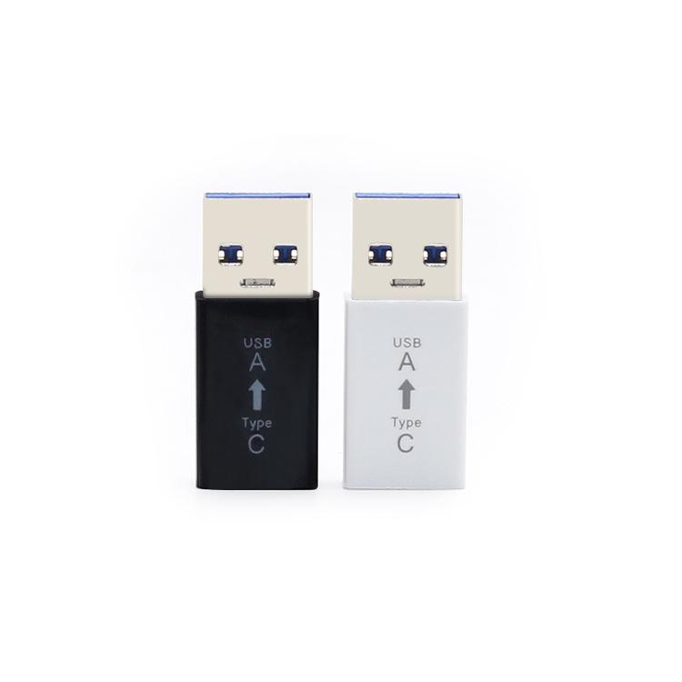 Адаптер USB 3.0 (папа) на USB Type-C (мама) для зарядки и передачи данных