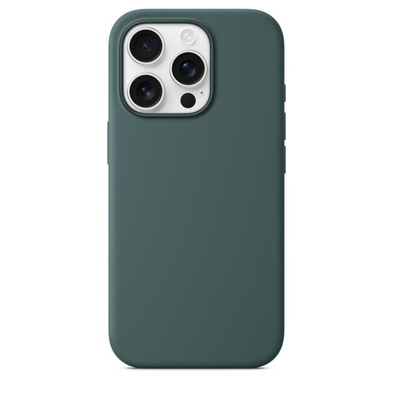 Apple 16 Pro Жидкий Анимационный Силиконовый Магнитный Чехол для Телефона для Моделей Pro Max и Plus