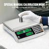 SucceBuy 15KG /0.5G Precision Digital Counting Scale Electronic Balance Weight Scale with LCD Screens RS232 Port for Parts Coins