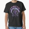 Death It Is What It Is - Pastel Goth Grim Reaper Drip Cotton Tee Size S-3XL