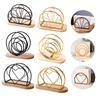 Nordic Style Metal Napkin Holders Space-Saving Vertical Napkin Dispenser Kitchen