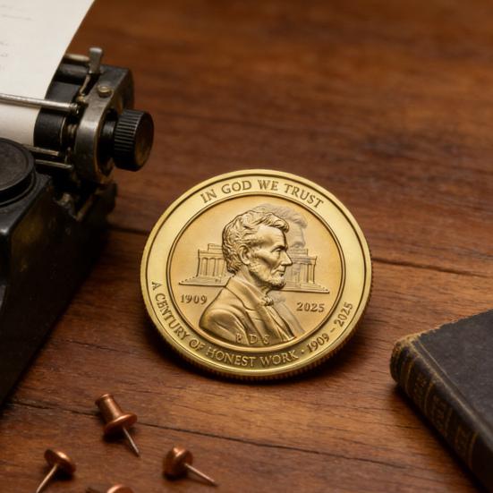 1/2/3 шт. Последний цент Монета 'Конец эпохи' Пенни 1793-2025 Последний цент Коллекционная монета Сувенирный жетон Для любителей истории Памятный подарок