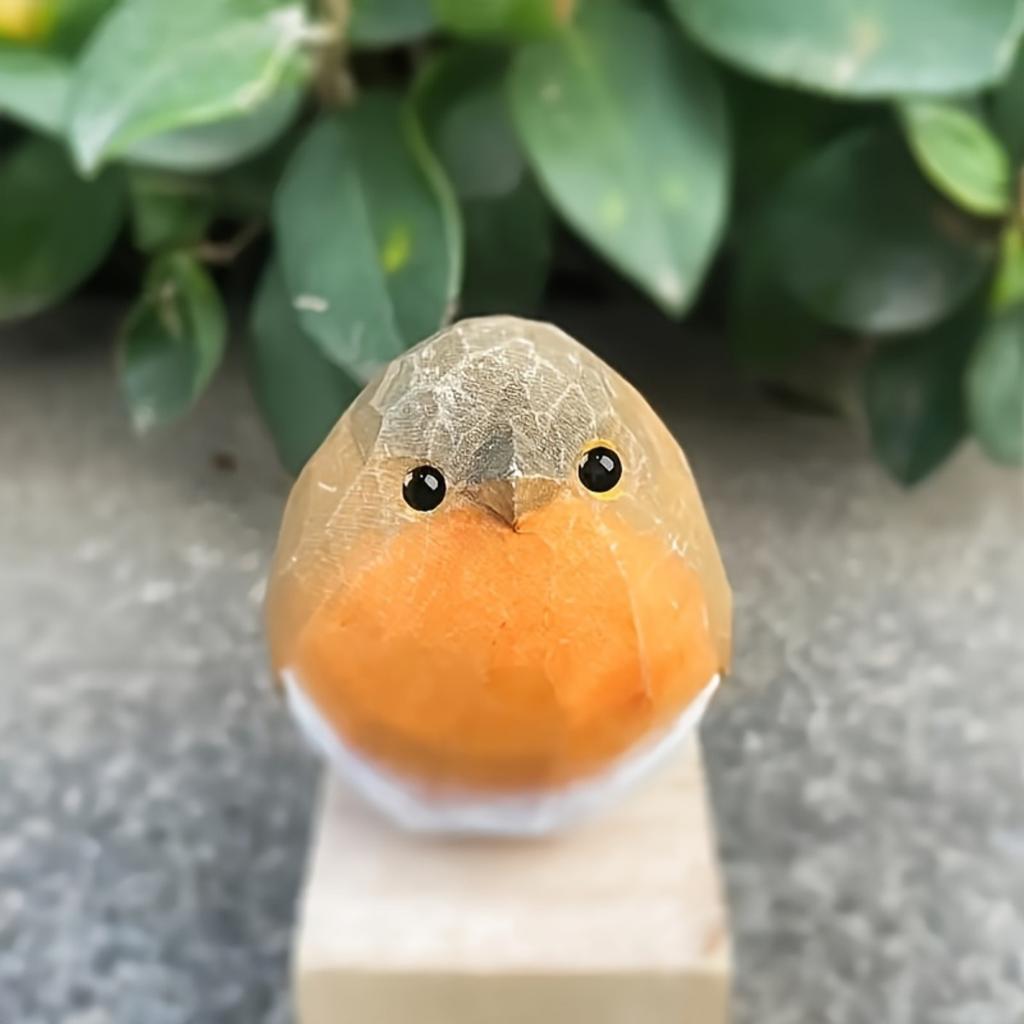 Room Decor Twenty Varieties of Handcrafted Wooden Bird Decorations, Featuring Sculpted And Hand-Painted Figurines. These Small Bird Statues Are