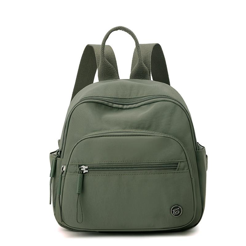 Minimalist Nylon Crossbody Bag With 10in Laptop Sleeve Breathable For Daily Commute Essentials