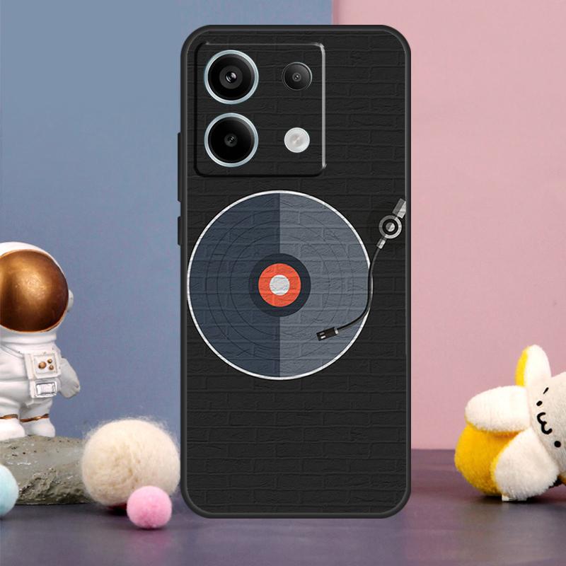 Минималистичный чехол для любителя музыки для Xiaomi Redmi Note 14 9 10 11 12 13 15 Pro Plus Redmi 15 15C 14C 10C 12C 13C