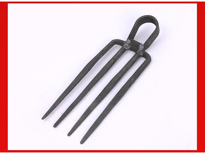 Садовая вилка и мотыга из марганцевой стали, устойчивой к ржавчине: 2, 3 и 4 зубца для копания, рыхления почвы и рекультивации земель