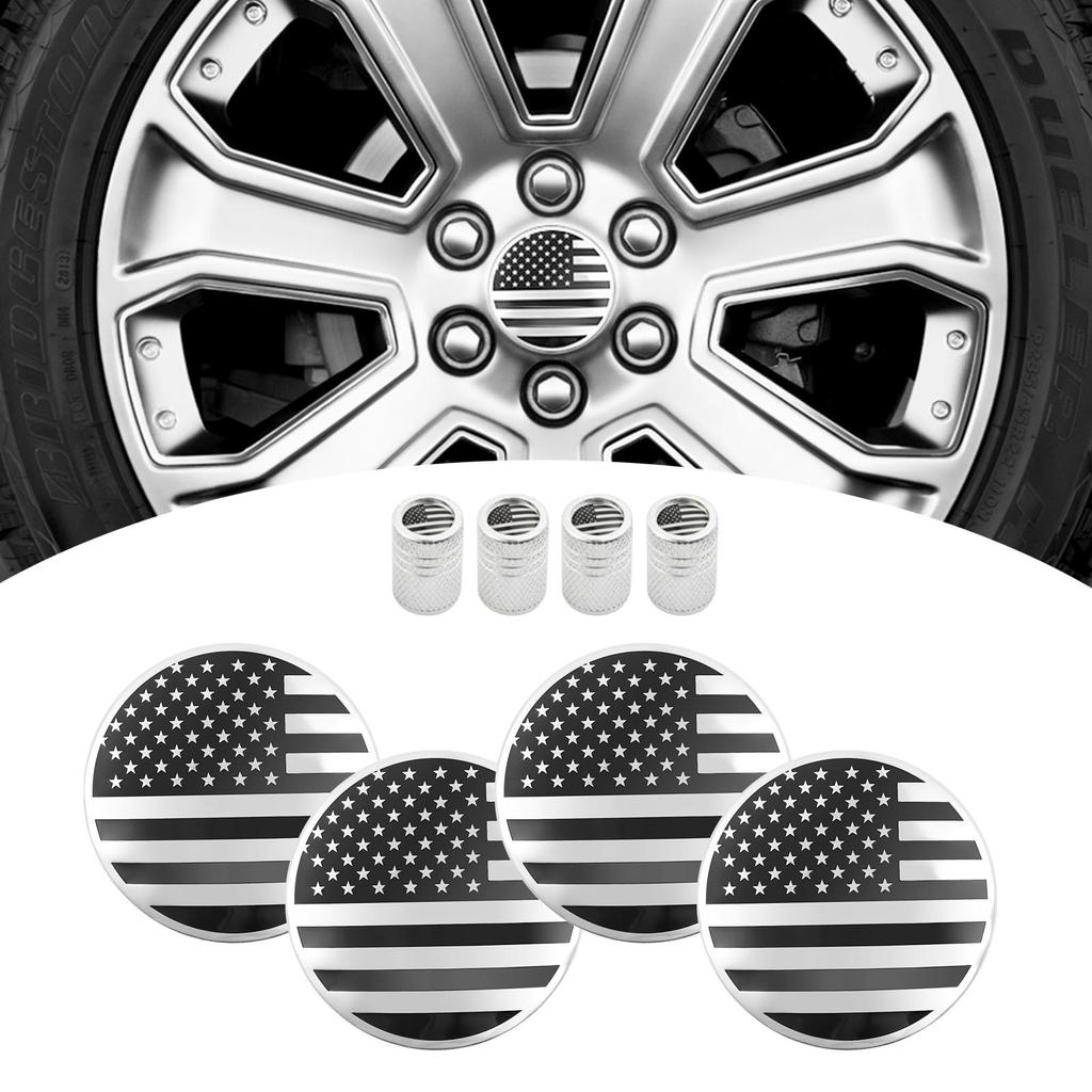 4pcs Automobile Parts Hubcap Car Wheel Hub Center Cover 83mm For Chevrolet Pickup Truck GMC Recreational Vehicle