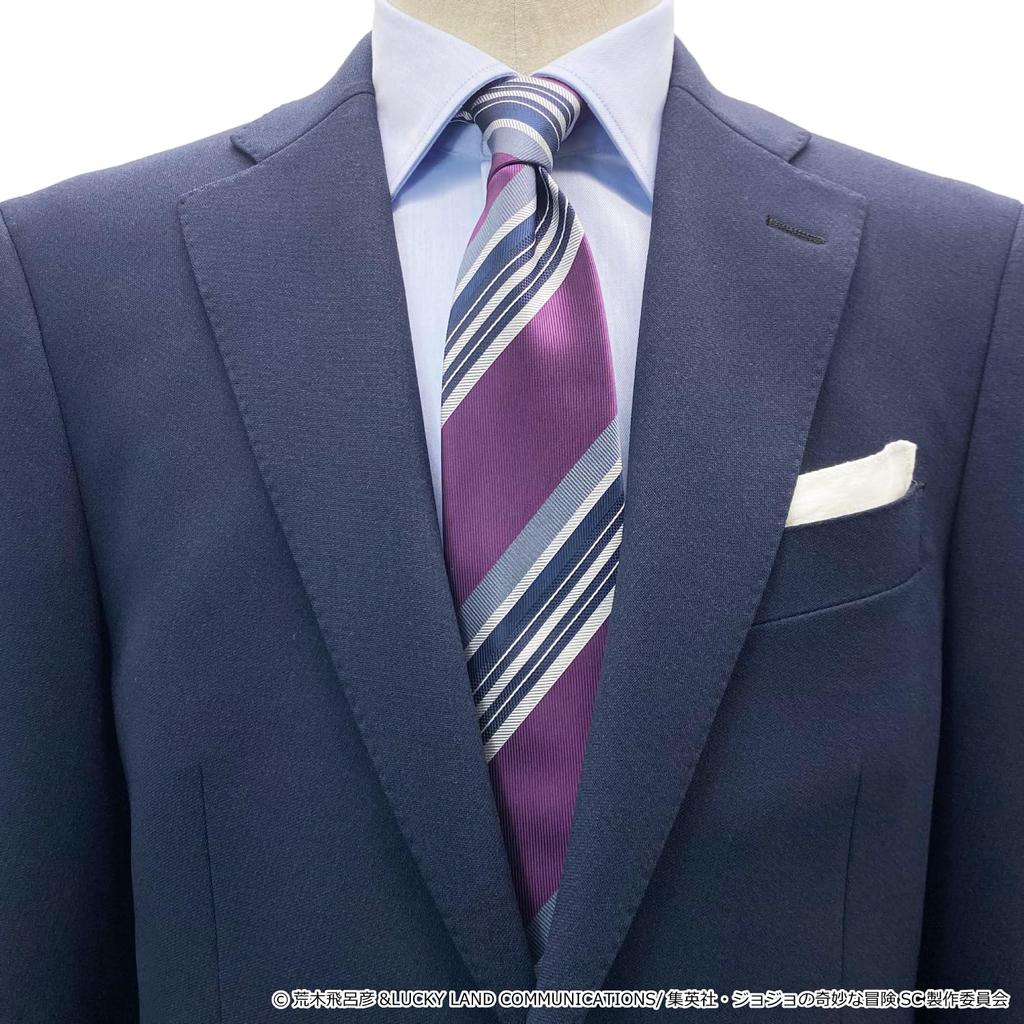 Флоренция Спец JoJo's Bizarre Adventure Часть 3 Галстук Джозеф JJN000005-004 Фиолетовый 1 Стандартный