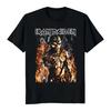2025 Iron Maiden Iron Maiden Band Rock Punk Loose American Vintage Direct Injection Short Sleeve T-Shirt Comfortable Breathable