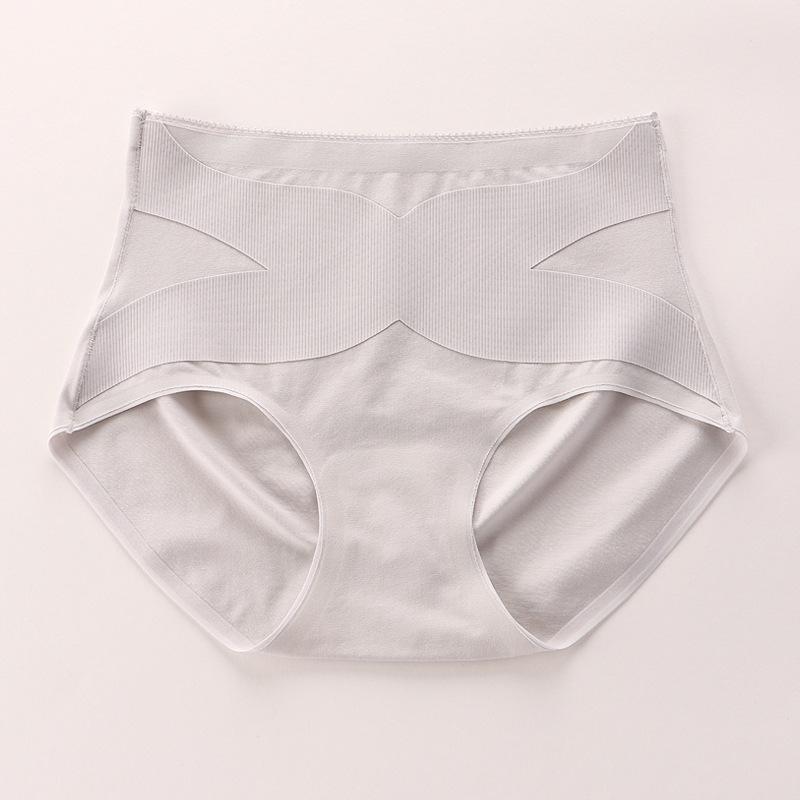 Butt-lifting Briefs Cotton Underpants Seamless 5A Antibacterial Shorts with Small Belly and High-waisted Belly Underwear Tummy Control Underwear