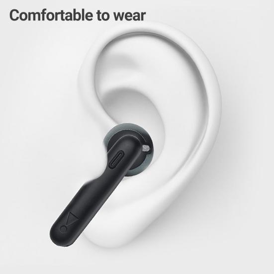 Стильные беспроводные наушники со стабильной передачей, полувкладыши, удобные в ношении