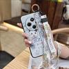 Soft Case Wristband Phone Case For Redmi 14C 4G/14R 5G/A3 Pro 4G/POCO C75 Protective Shockproof Cartoon Waterproof Cute