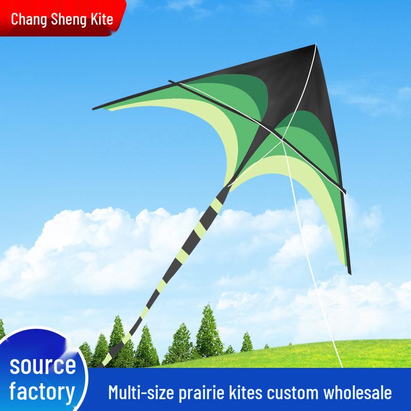 Легко запускаемый большой ветровой змей для детей и взрослых с длинным прерийным хвостом