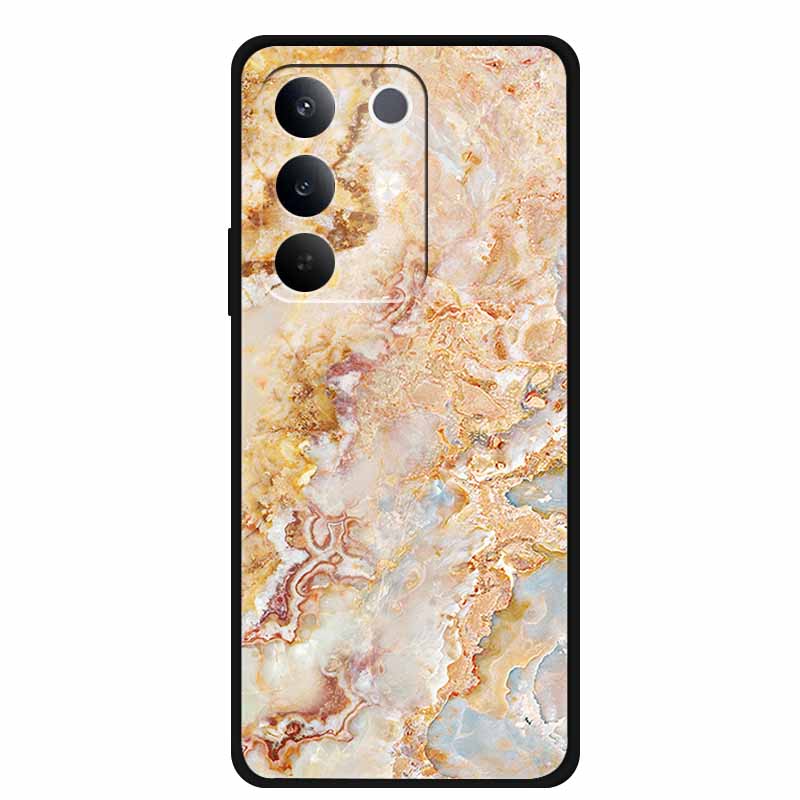 Case For Realme 15x 5G Global Version Marble Capa Soft Silicone Back Cover For Realme 15 X Cases Mica Painted TPU Phone Bumper