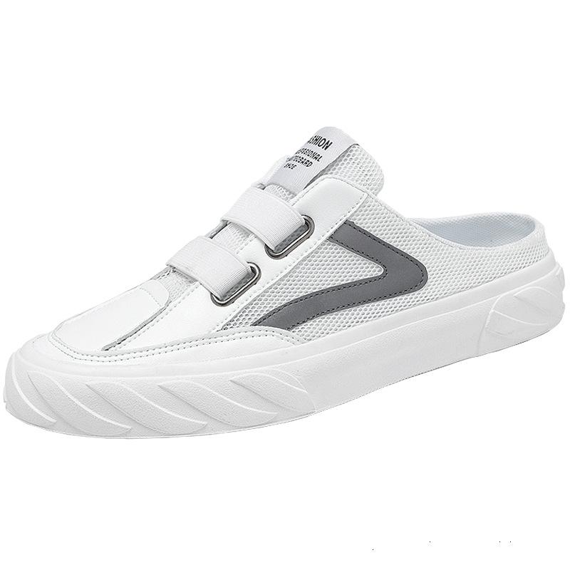Летняя мода мужские кроссовки для отдыха на открытом воздухе без каблука дышащие новые мужские повседневные туфли ленивые студенты балетки