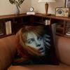 H-Hayley Williams Singer Office Cushion Pillowcase Car Cushion Cover45X45Cm Lumbar Pillowcase Sofa Pillowcover