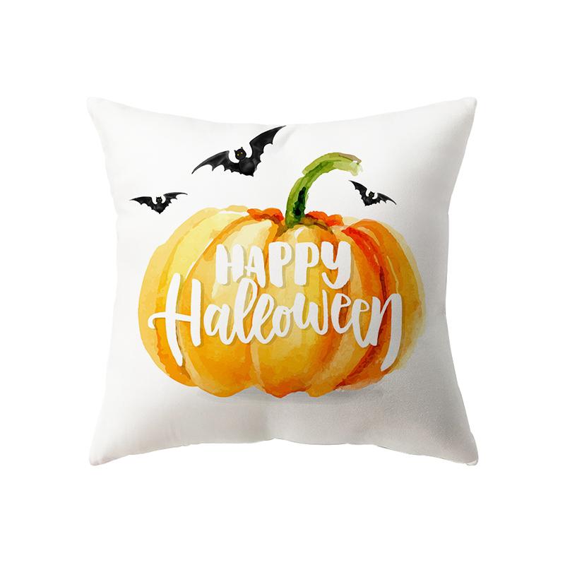 Коллекция черепов и тыкв на тему Хэллоуина, наволочка для дивана, праздничный подарок, декор для вечеринки, дом
