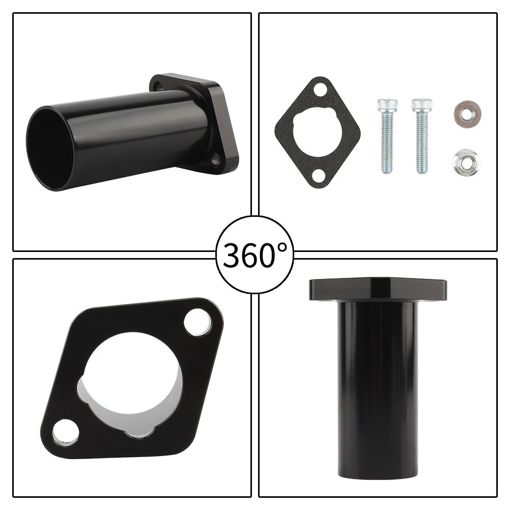 Motorcycle Carburetor Interface Universal for Mikuni VM22 PZ19 PZ26 Carb Accessories CNC Intake Pipe Manifold Dirt Bike Adapter