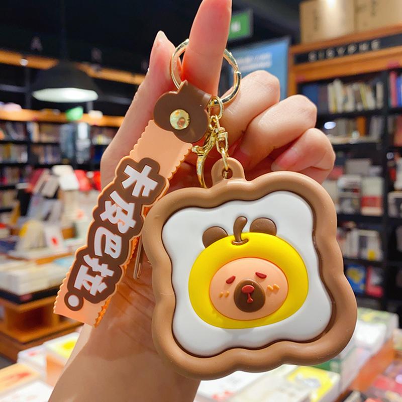 Кавайная капибара кошелек для монет мультяшный забавный аква дельфин брелок мини-сумка кулон креативная сумка для хранения наушников