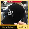 Toyota 2026 Новые колпаки на колеса Новая мода Унисекс Вышивка Бейсболки Для улицы Регулируемые Повседневные кепки Защита от солнца Ha Автомобильная наклейка