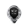 Car ONE-CLICK Start Stop Push Button Engine Ignition Switch Cover Sticker For MINI Cooper JCW WORKS R55 R56 F55 F56 R57 R58 R59 zbfhp66