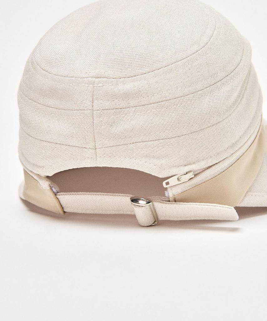 [Munsingwear] Кепка, козырек 2-в-1, защита от УФ-лучей, теплоизоляция, льняной материал, лента для косметического ухода, гольф, MG5SCP00L, женская, WH00 (белый)