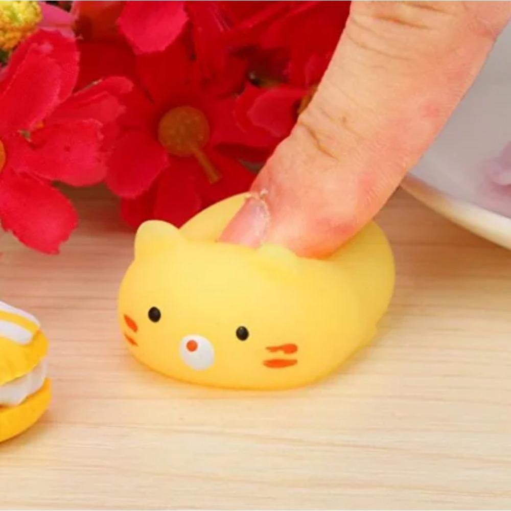 Сквіші Игрушки Антистресс Животные Слизь Игрушки для Сжимания Милый Антистресс Мячик Абреакт Мягкий Липкий Снятие Стресса Забавные Игрушки Для Детей