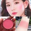 6 Colors Single Blush Palette Waterproof Lasting Natural Face Red Rouge Powder Fashion Cream Blusher