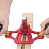 Woodworking Planer Aluminum Alloy Grooving Planer Hand Plane with Adjustable Cutting Depth for