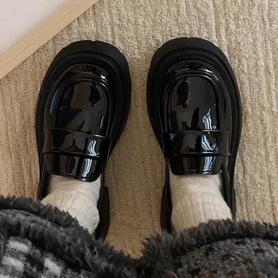 Туфли Мэри Джейн из маленькой кожи женские французский ретро 2025 новая весна, лето и осень британский колледж одинарные туфли jk униформа женская обувь