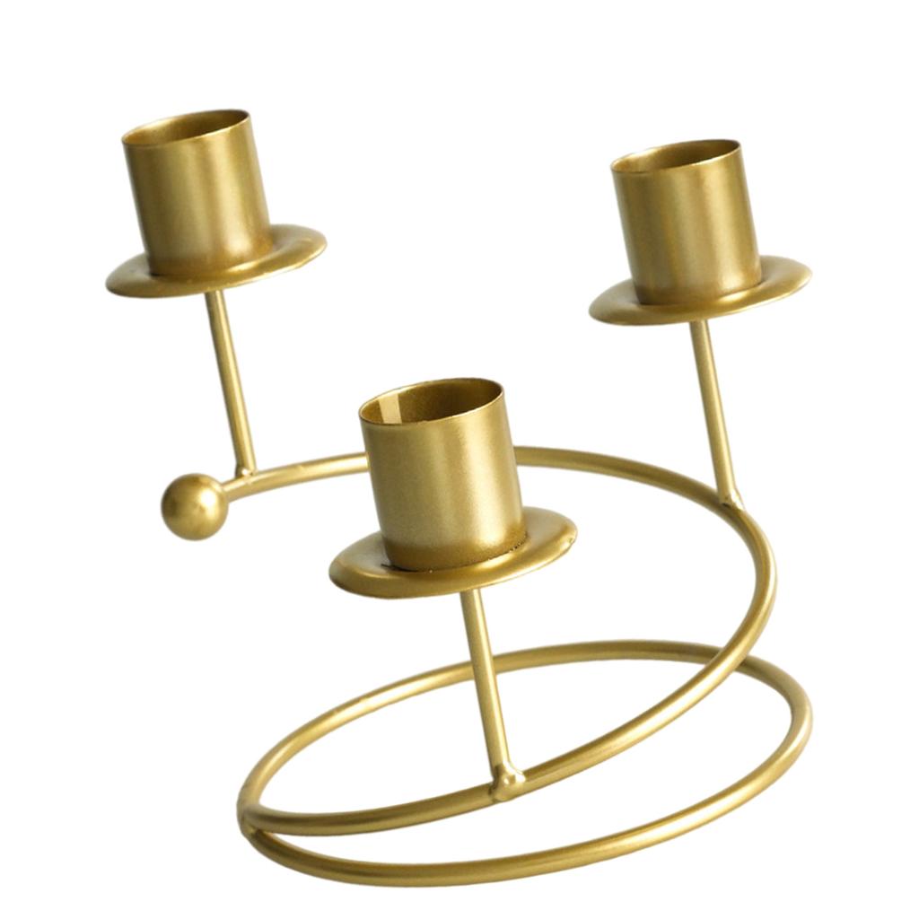 Скандинавский металлический подсвечник, подставка для свечи, украшения для дома, свадебные украшения для дома, подсвечник