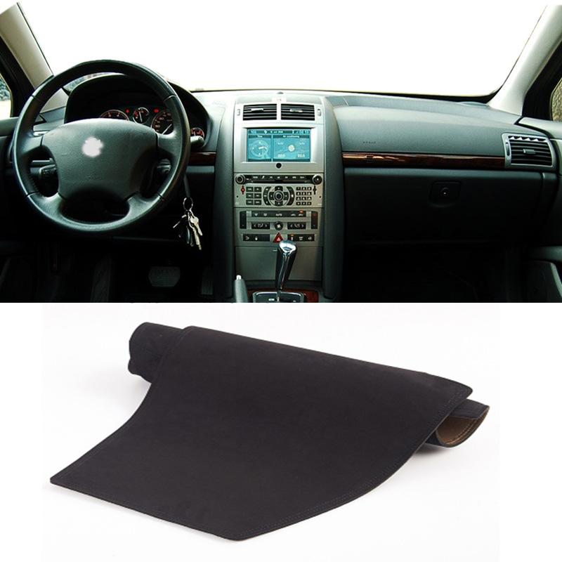 Для Peugeot 407 2004-2010 Dashmat Dashboard Cover Instrument Panel Изоляция Солнцезащитный Защитный коврик Украшения