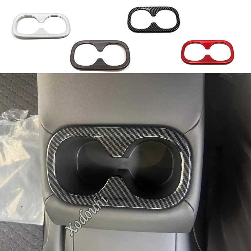 For Honda XR-V ZR-V HR-V Vezel 2024 Rear Armrest Box Water Cup Holder Trim Covers Interior Accessories Frame HRV ZRV
