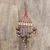 Multicolor Handcrafted Beads Bells Parrot Statue Window Wall Door Hanging Wind Chimes Decorative Showpiece- Diwali Decoration Items for Home Decor