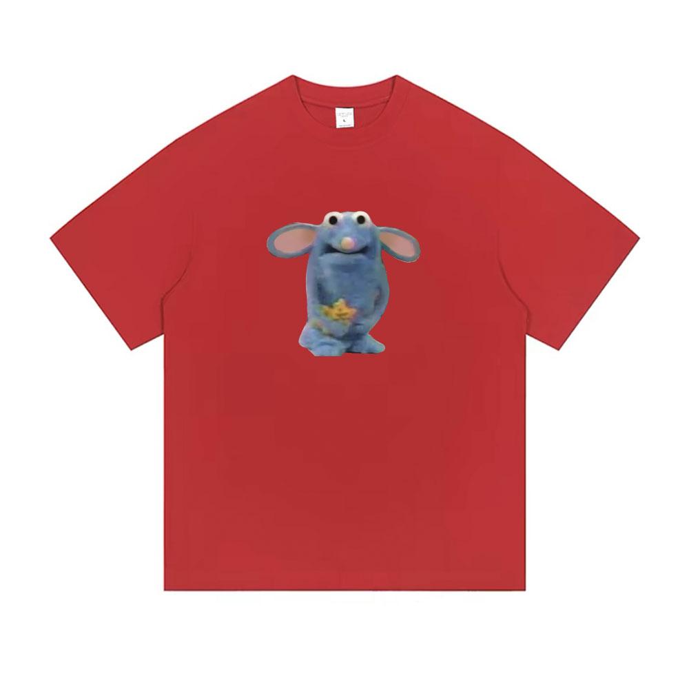 Funny Mouse Tutter Meme Tshirt Cute Rat Graphic T Shirt Summer Men Women Fashion Casual Loose Tshirts Unisex 100 Cotton Tees