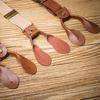 Y-Type Buttoned Suspenders Retro PU Leather Suspenders Simple Suspenders for Men  Suit