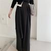 Western Style Pants for Women Autumn with Sense of Drape Wide Legs Exuding Unique Casual Vibe for Commuting Trousers Women’s