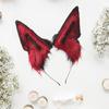 Plush Ear Hairband Faux Furs Animal Ear Headband for Cosplay Party Costume Hairhoop Theme Event Animation Props Headwear