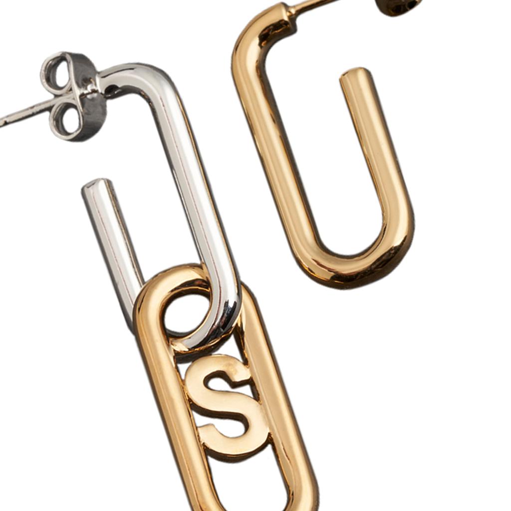 Двухцветная серьга AG3 SUPERB для женщин