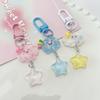 Fine Flicker Starry Clouds Keychain Korean Style  Fashion   Woman
