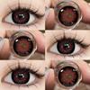 1 Pair 14.5MM Large Diameter Color Contact Lenses Big Eyes Black Contacts For Eyes Brown Lenses Cosmetic Contact Lenses