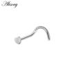 Alisouy 1Piece Steel 20G Faux Nose Rings Fake Septum Rings Hoop Nostril Daith Piercing Fake Clip On Nose Rings Oreja Piercings Jewelry