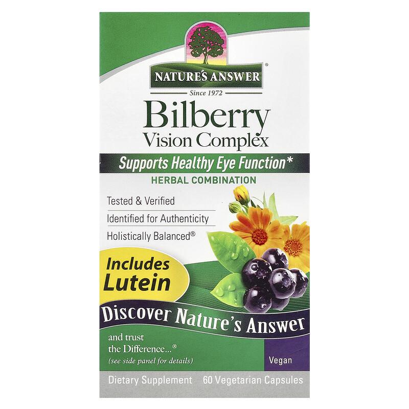 Bilberry Vision Complex, 60 Vegetarian Capsules